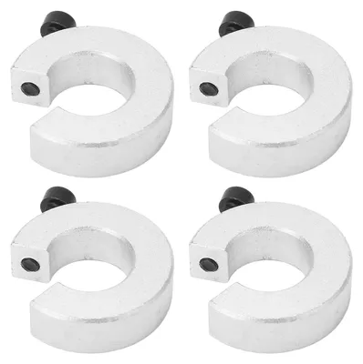 4 Wellenanschlagmanschetten, Aluminium, 40 mm, für SBR20