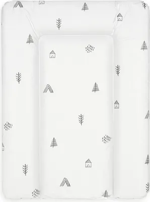 Produktbild von Bonky Wickelauflage 50 x 70 cm weiche Wickelunterlage Baby Wickeltischauflage Abwaschbar - Mono 2A