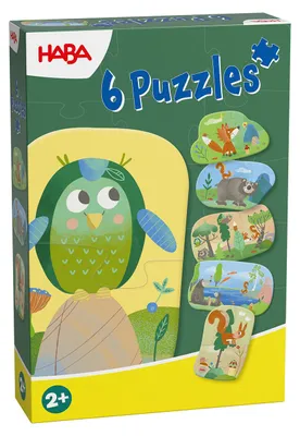 Produktbild von HABA Unisex Steckpuzzle Meine ersten Puzzle 2-Pack