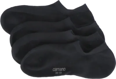 Produktbild von Camano Sneakersocken-Set Schwarz Uni