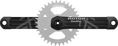 Produktbild von Rotor Ekapic Brose Qf184/fazua Qf169 Kurbel Schwarz 165 mm Schwarz 165 mm