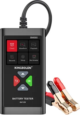 Obrázek produktu pro OPERAČNÍ BOLEN BM580 6V 12V Tester digitální nabíjecí baterie
