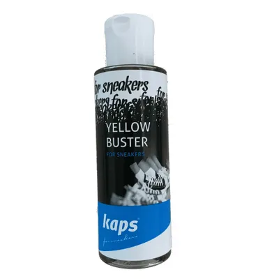 Produktbild von Reiniger für weiße Schuhsohlen - Kaps Gelb Buster 100 ml