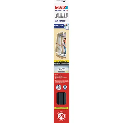 Produktbild von Tesa Comfort Alu 55194-03 Fliegengitter L x B Anthrazit 1 St