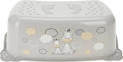 Obrázek produktu pro Dětské stupátko BabyComfort (42×28×15 cm) - šedé s protiskluzem