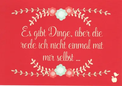 Produktbild von Postkarte MainSpatzen "Es gibt Dinge, über die ..."