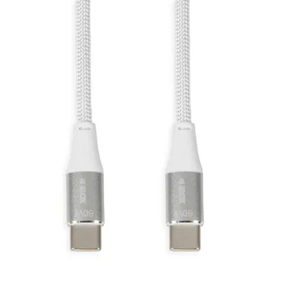 Obrázek produktu pro Kabel iBOX IKUTC USB-C 60W 1m Bílý