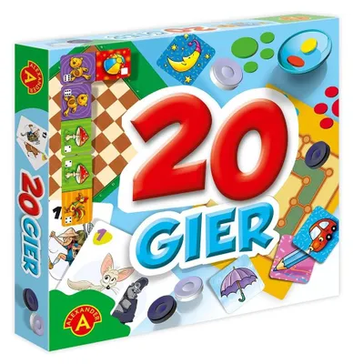 Obrázok produktu pre Rodinné hry Súprava 20 hier