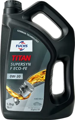 Produktbild von FUCHS Titan Supersyn F Eco-FE für 0W-30 5 Liter Motoröl Motorenöl Vollsynthetisch STJLR.03.5007 WSS-M2C950-A Öl