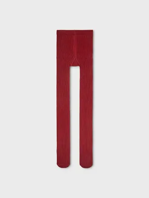 Produktbild von Name It Panthy Hose Rib 2 Pack Strumpfhose Rot 18-24 Months Rot 18-24 Months