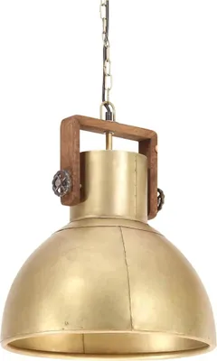 Produktbild von vidaXL Hängelampe Industriestil 25 W Messing Rund 40 cm E27