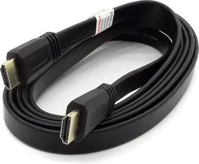 Produktbild von HDMI 2.0-Kabel Nedis HD4K20F 2 m 4K Flach Schwarz