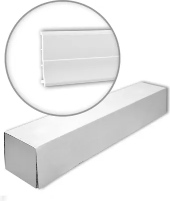 Produktbild von Profhome 653105 Sockelleisten 1 Karton SET mit 6 Zierleisten | 12 m