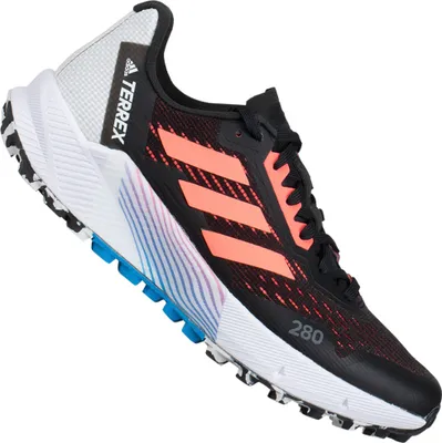 Produktbild von adidas Terrex Agravic Flow 2 Black Turbo Blue Rush (Women's) - EU 42 2/3