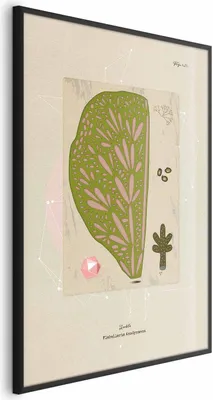 Produktbild von Posterpapier Poster - Abstract Tree 21x30 cm Abstrakt b-A-0396-ao-a