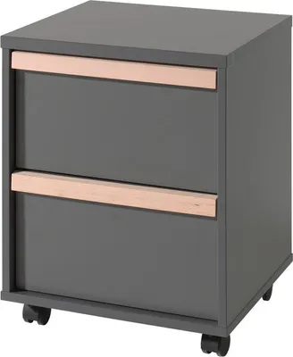 Produktbild von London Rollcontainer Buche Anthrazit