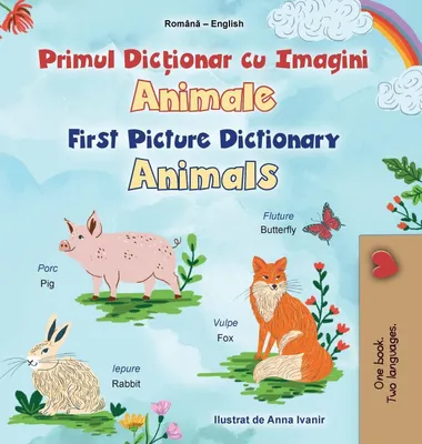 Produktbild von First Picture Dictionary - Animals (Romanian English Bilingual Children's Book)