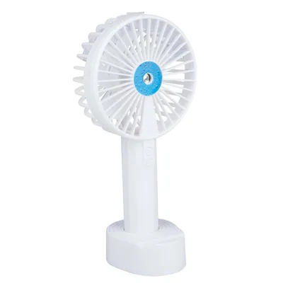 Produktbild von Tragbarer Akku Sprühventilator Wiederaufladbar 3 Stufen Handventilator Mit Wasser Sprühnebel Hand Ventilator