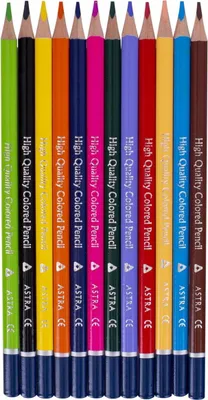 Produktbild von Astrino Dreieckige Buntstifte 12 Stck, 312221004