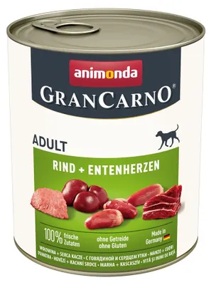 Zdjęcie produktu dla ANIMONDA Grancarno Adult smak: wołowina i kacze ser