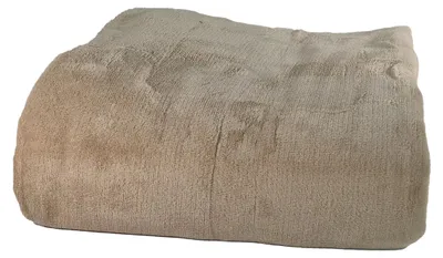 Produktbild von Wohndecke "Flausch", Kuscheldecke, 220 x 240 cm