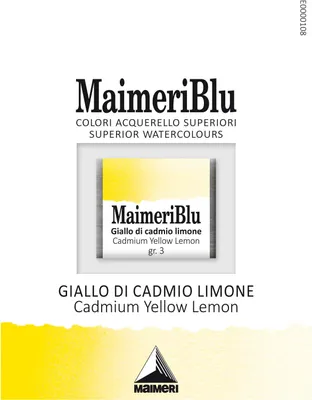 Produktbild von Maimeri Blu Aquarellfarbe Cadmium Yellow Lemon 082 1,5 ml 1 stk