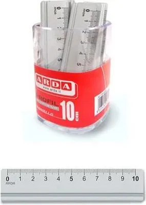 Produktbild von ARDA 17910BAR, Lineal, 15 Stück(e), Aluminium, Aluminium, 10 cm
