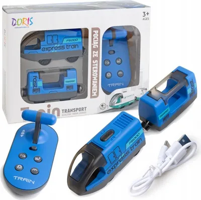 Obrázek produktu pro Diaľkově ovládaná elektrická železnice se zvuky, kompatibilní s Doris