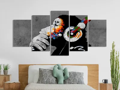 Produktbild von AFFE MUSIK Acrylglasbild Modern Wandbild Glasbilder Bilder g-A-0288-k-m