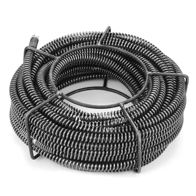 Zdjęcie produktu dla Ø 22 mm + 7 m sprężynowej spirali do czyszczenia rur szerokość rury: Ø 30-200 mm do urządzenia do czyszczenia rur urządzenie do czyszczenia rur urządzenie do czyszczenia rur urządzenie do czyszczenia rur
