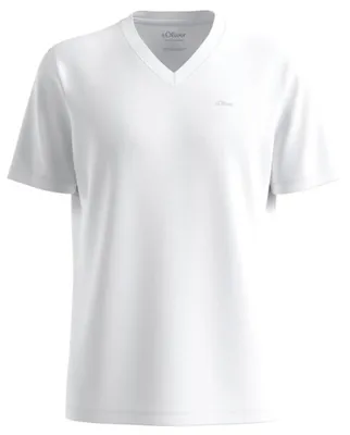 Produktbild von s.Oliver Herren T-Shirt – V-Ausschnitt, Regular Fit, Baumwolljersey