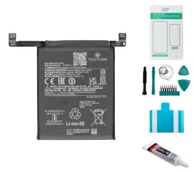 Produktbild von Xiaomi Akku-Set 4500 mAh für Xiaomi 13 Reparatur mit Werkzeugset & magnetischer Schraubenmatte