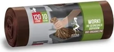 Obrázek produktu pro LDPE pytel na odpadky 120l - A10 hnědý 30um