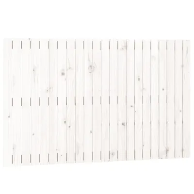 Produktbild von vidaXL Wand-Kopfteil Weiß 140x3x90 cm Massivholz Kiefer