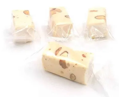 Productafbeelding van Carlier Nougat Vanille Verpakt - 1 kilo