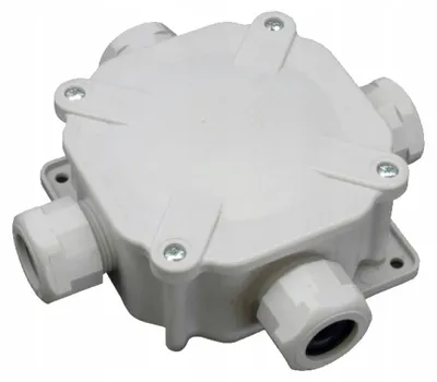 Immagine prodotto di Scatola da incasso grigia a 4 poli 128x128 IP67 SEZ 6455-27P