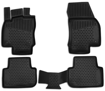 Produktbild von AD Tuning Gummi Fußmatten Set für VW Tiguan 2 Typ AD, Bj. 1/2016-