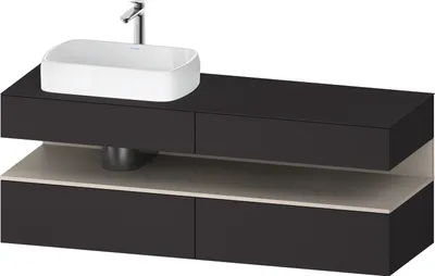 Produktbild von DURAVIT QA4777091800000 QTG KWTU WH Ek. 1600x550x600 Gt Smt H