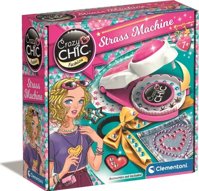 Zdjęcie produktu dla Clementoni Crazy Chic Maszynka Do Ozdabiania Kamyki Stras 7+