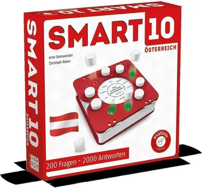 Produktbild von Smart 10 Österreich – Quizspiel mit 200 Fragen für Gruppen