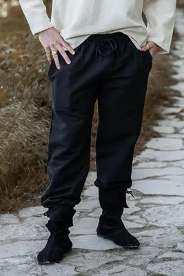 Produktbild von Mittelalterhose Schwarz "Arvo" S