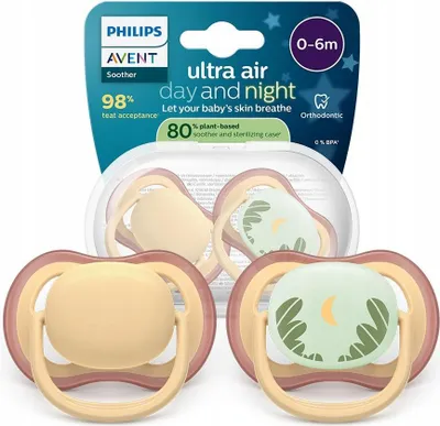 Produktbild von Philips AVENT Schnuller SCF087/09 ultra air Tag und Nacht