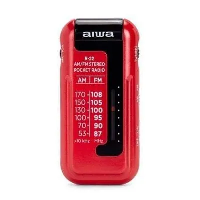 Obrázok produktu pre Prenosné rádio Aiwa R-22RD/ Red