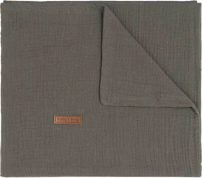 Produktbild von Baby's Only Gitterbettdecke Breeze - Khaki - 100x135 cm