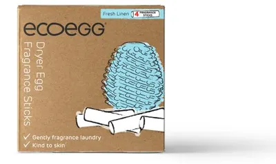 Productafbeelding van Ecoegg Droogbal Navulling Fresh Linen 4 stuks