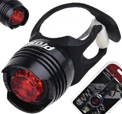 Zdjęcie produktu dla PROX NAOS Lampka rowerowa tylna baryłka alu