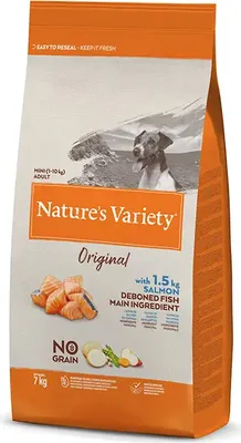 Productafbeelding van Nature's V Original Hondenvoer Voor Volwassen Honden, Kleine Rassen, 7Kg (Ndr)