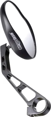Produktbild von ergotec 63501101 Bilbao Fahrradspiegel M 99 Alu, Links-und Rechtsmontage, schwarz