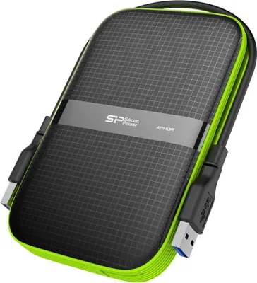 Obrázok produktu pre Silicon Power Festplatte 6.3cm 2TB USB3.0 A60Anti-shock/wate