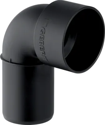 Produktbild von Geberit GE Silent-PP, Anschlussbogen, 90 Grad, d40/46mm, Siphon, 1 Stk.